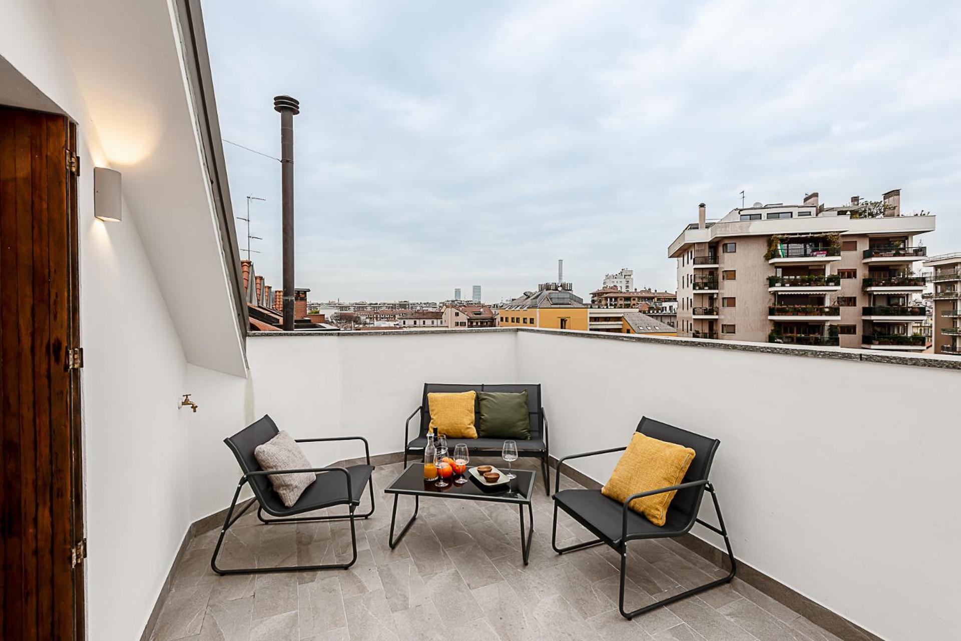 Stayeasy Argelati40 - Penthouse With 2 Bedrooms, 2 Bathrooms And Terrace - Navigli Mailand Exterior foto